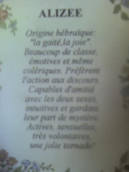 Aliz�e